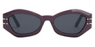 Dior® DiorSignature B1U CD DIORSGNTR B1U 60B0 55 - Violet 60B0 Sunglasses