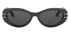 Dior® DIORSIGNATURE B8U CD DIORSIGNATURE B8U 14A0 53 - 15A0 Shiny Black with Grey Sunglasses