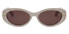 Dior® DIORSIGNATURE B8U CD DIORSIGNATURE B8U 78F0 53 - 78F0 Shiny Transparent Khaki / Brown Sunglasses