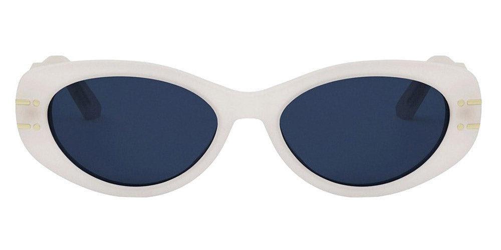Dior® DIORSIGNATURE B8U CD DIORSIGNATURE B8U 95B0 53 - 95B0 Shiny Ivory / Blue Sunglasses