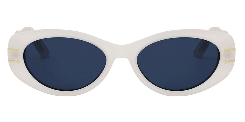 Dior® DIORSIGNATURE B8U CD DIORSIGNATURE B8U 95B0 53 - 95B0 Shiny Ivory / Blue Sunglasses