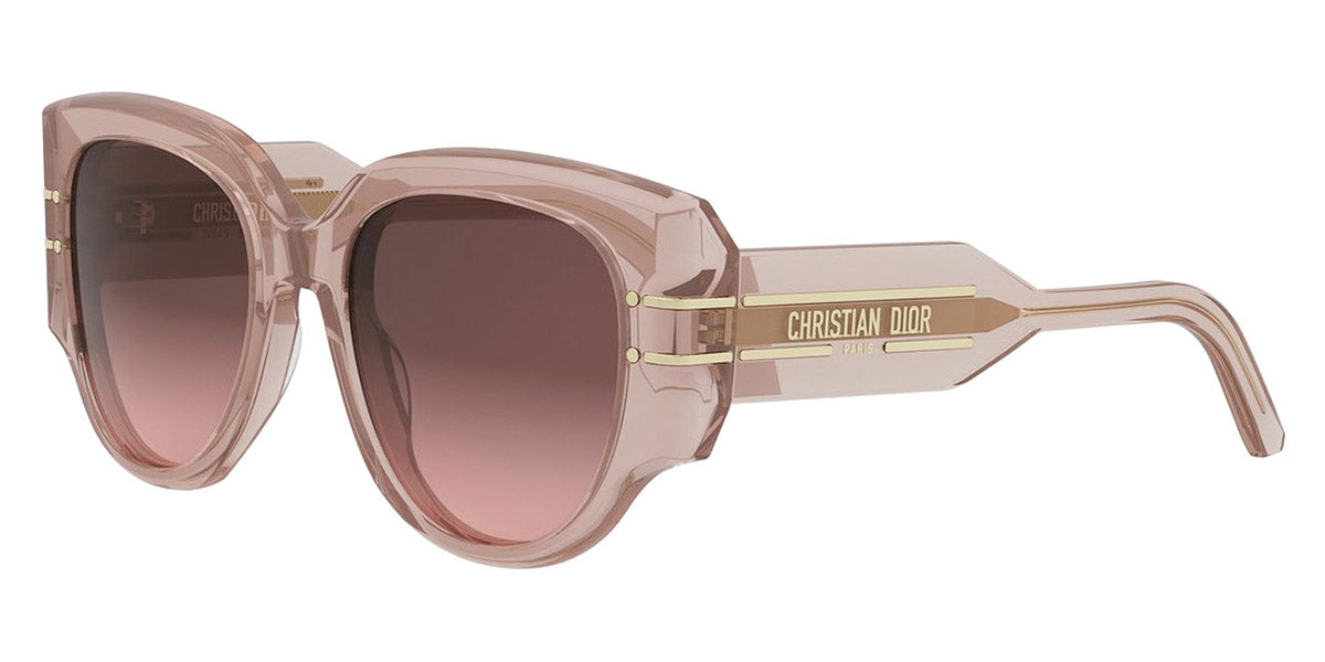 Dior® DIORSIGNATURE R2I - 40F1 Shiny Rose with Brown Gradient Sunglasses