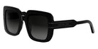 Dior® DIORSIGNATURE S11I CD DIORSIGNATURE S11I 14A1 54 - 14A1 Shiny Black / Gradient Smoke Sunglasses