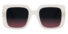 Dior® DIORSIGNATURE S11I CD DIORSIGNATURE S11I 95AD 54 - 95AD Shiny Ivory / Gradient Brown Sunglasses