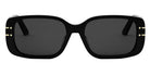 Dior® DIORSIGNATURE S12F CD DIORSIGNATURE S12F 10A0 56 - 10A0 Shiny Black / Smoke Sunglasses