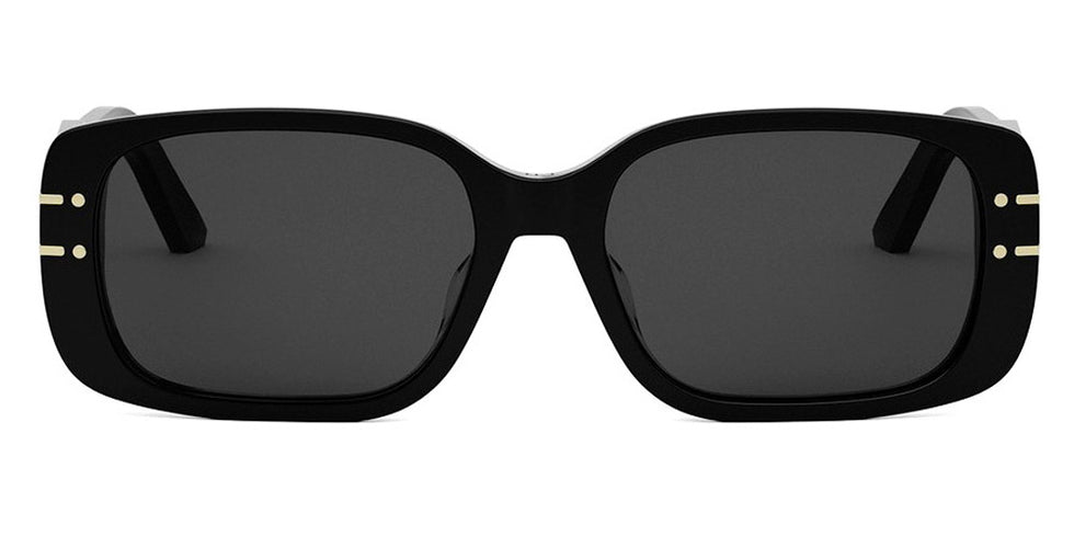 Dior® DIORSIGNATURE S12F CD DIORSIGNATURE S12F 10A0 56 - 10A0 Shiny Black / Smoke Sunglasses