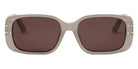 Dior® DIORSIGNATURE S12F CD DIORSIGNATURE S12F 78F0 56 - 78F0 Shiny Transparent Khaki / Brown Sunglasses