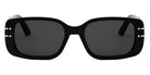 Dior® DIORSIGNATURE S12I CD DIORSIGNATURE S12I 10A0 53 - 10A0 Shiny Black / Smoke Sunglasses