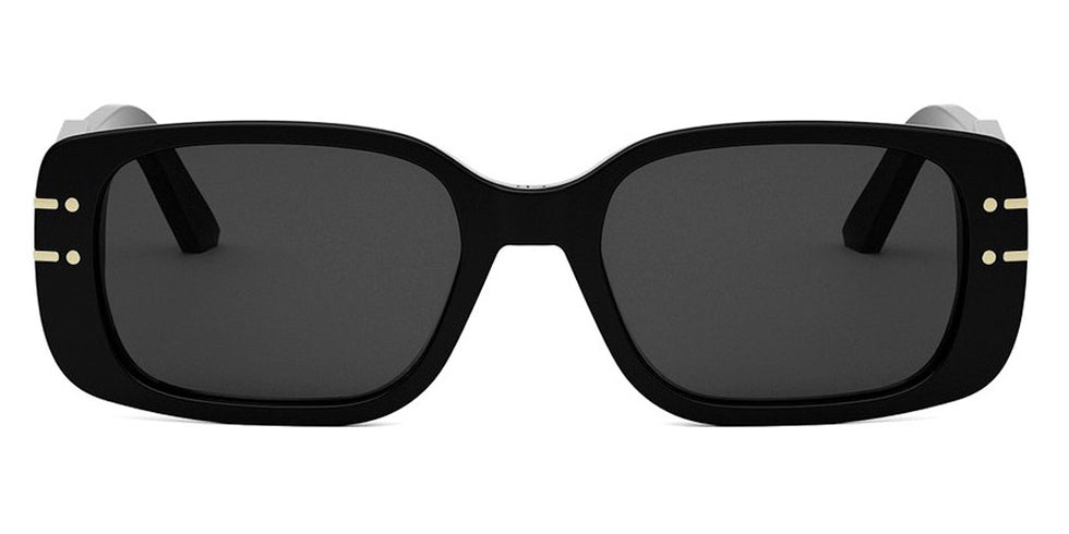 Dior® DIORSIGNATURE S12I CD DIORSIGNATURE S12I 10A0 53 - 10A0 Shiny Black / Smoke Sunglasses