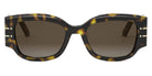 Dior® DIORSIGNATURE S13I CD DIORSIGNATURE S13I 20F1 52 - 20F1 Shiny Havana / Brown Gradient Sunglasses