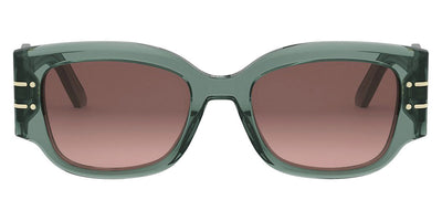 Dior® DIORSIGNATURE S13I CD DIORSIGNATURE S13I 55F2 52 - 55F2 Shiny Green / Grey Gradient Sunglasses