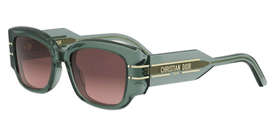Dior® DIORSIGNATURE S13I CD DIORSIGNATURE S13I 55F2 52 - 55F2 Shiny Green / Grey Gradient Sunglasses