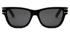 Dior® DiorSignature S6U - 10A0 Shiny Black / Smoke Sunglasses