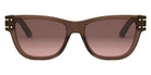 Dior® DiorSignature S6U - 64F1 Shiny Brown with Brown Gradient Sunglasses