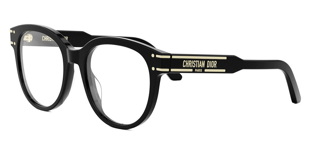 Dior® DIORSIGNATUREO R3I CD DIORSIGNATUREO R3I 1000 53 - 1000 Shiny Black Eyeglasses