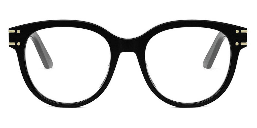 Dior® DIORSIGNATUREO R3I CD DIORSIGNATUREO R3I 1000 53 - 1000 Shiny Black Eyeglasses
