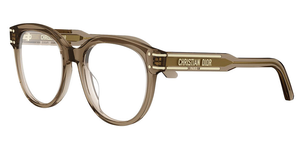Dior® DIORSIGNATUREO R3I CD DIORSIGNATUREO R3I 5500 53 - 5500 Shiny Lime Transparent Eyeglasses