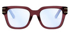 Dior® DIORSIGNATUREO S5F CD DIORSIGNATUREO S5F 35BB 52 - 35BB Shiny Bordeaux / Gradient Smoke Eyeglasses