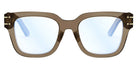 Dior® DIORSIGNATUREO S5F CD DIORSIGNATUREO S5F 55BB 52 - 55BB Shiny Lime Transparent / Gradient Smoke Eyeglasses
