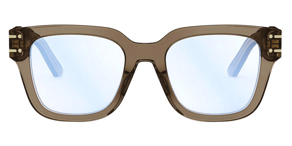 Dior® DIORSIGNATUREO S5I CD DIORSIGNATUREO S5I 55BB 52 - 55BB Shiny Lime Transparent / Gradient Smoke Eyeglasses