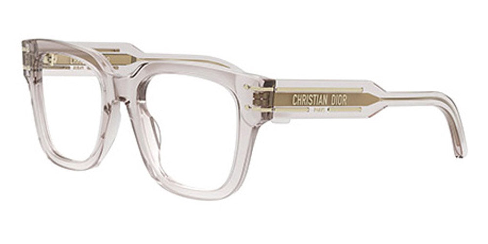 Dior® DIORSIGNATUREO S5I CD DIORSIGNATUREO S5I 7800 52 - 7800 Shiny Transparent Khaki Eyeglasses