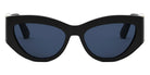 Dior® DIORTRIBALES B1I CD DIORTRIBALES B1I 10B0 55 - 10B0 Shiny Black / Blue Sunglasses