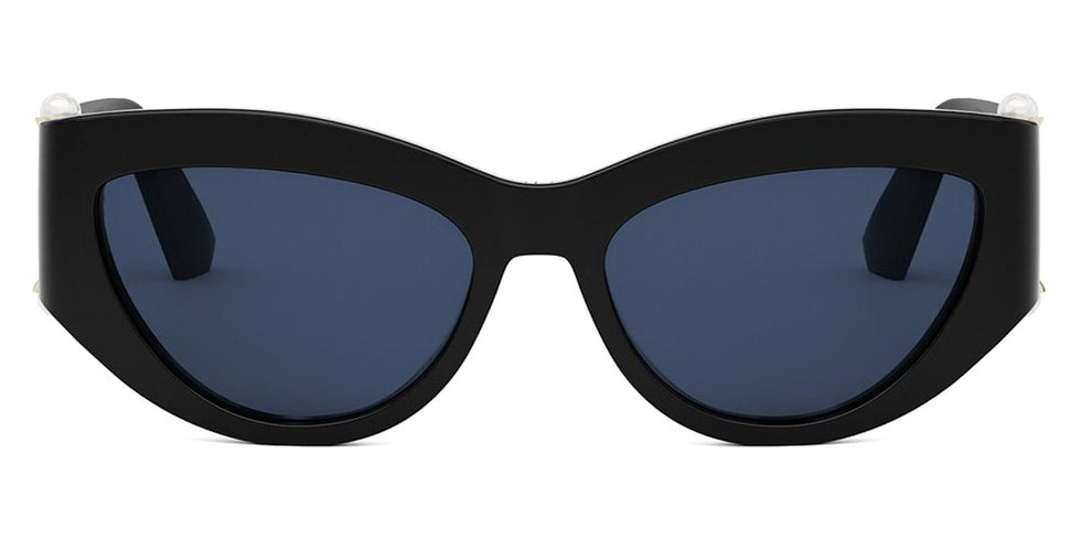 Dior® DIORTRIBALES B1I CD DIORTRIBALES B1I 10B0 55 - 10B0 Shiny Black / Blue Sunglasses