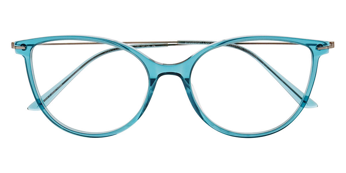 ProDesign Denmark® DISC 1 PDD DISC 1 9315 52 - Petrol Light Transparent Eyeglasses