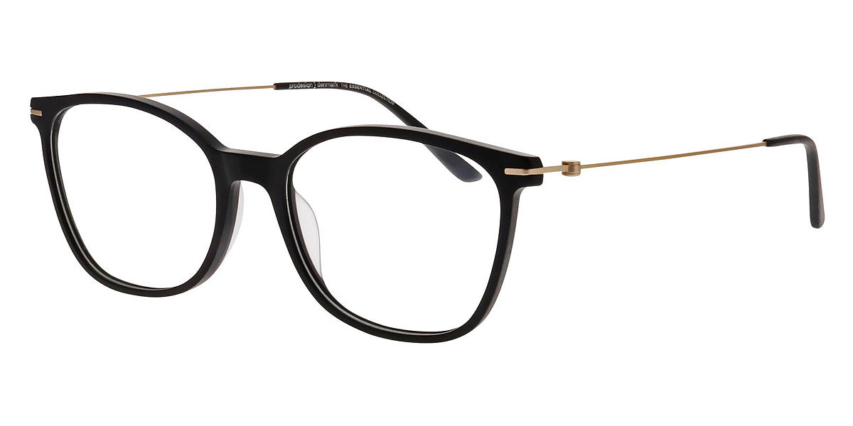 ProDesign Denmark® DISC 2 PDD DISC 2 6031 50 - Black Dark Matt Eyeglasses