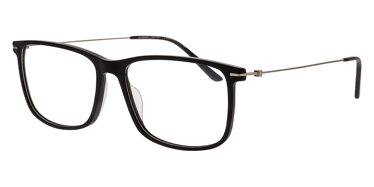 ProDesign Denmark® DISC 3 PDD DISC 3 6031 54 - Black Dark Matt Eyeglasses