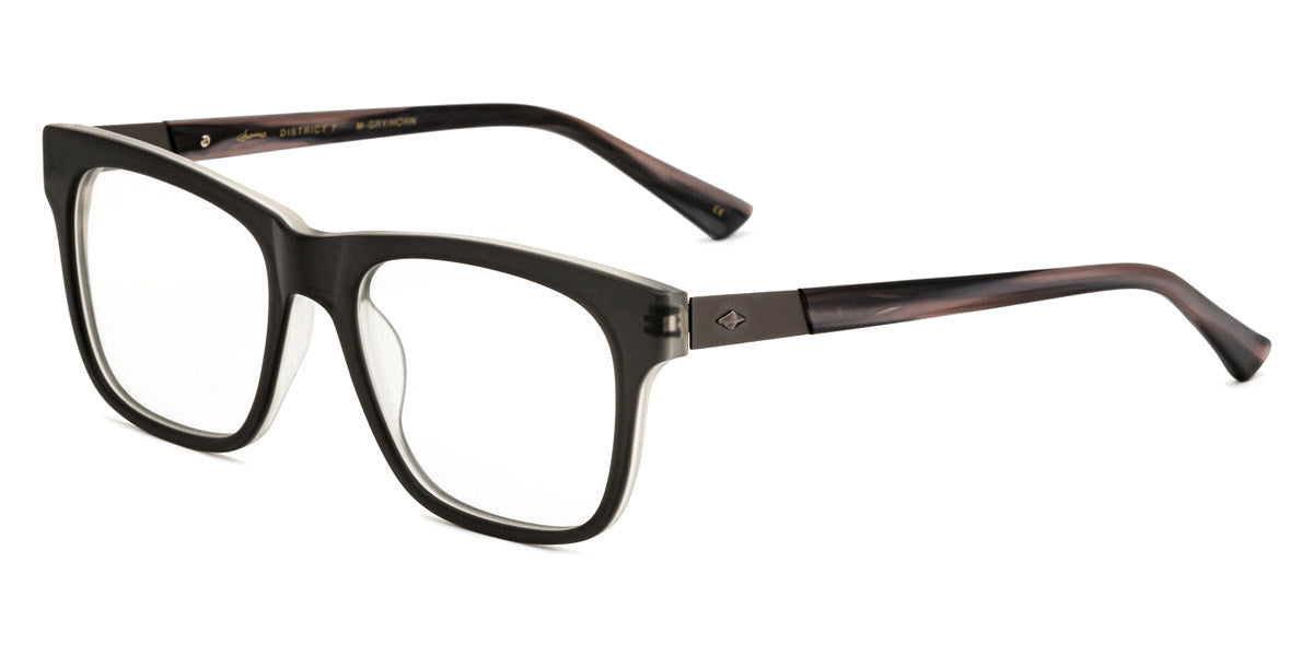Sama® District 7 SAM District 7 opt Matte Grey Horn 54 - Matte Grey Horn Eyeglasses
