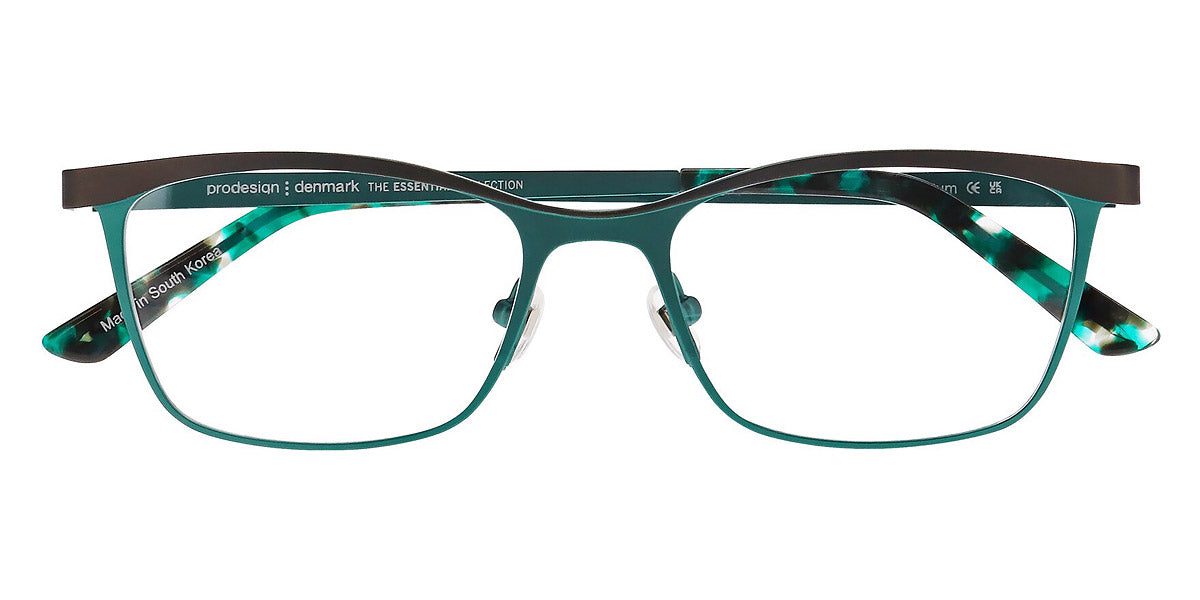 ProDesign Denmark® DIVIDE 1 PDD DIVIDE 1 9521 51 - Green Medium Matt Eyeglasses