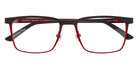 ProDesign Denmark® DIVIDE 3 PDD DIVIDE 3 4021 54 - Red Medium Matt Eyeglasses