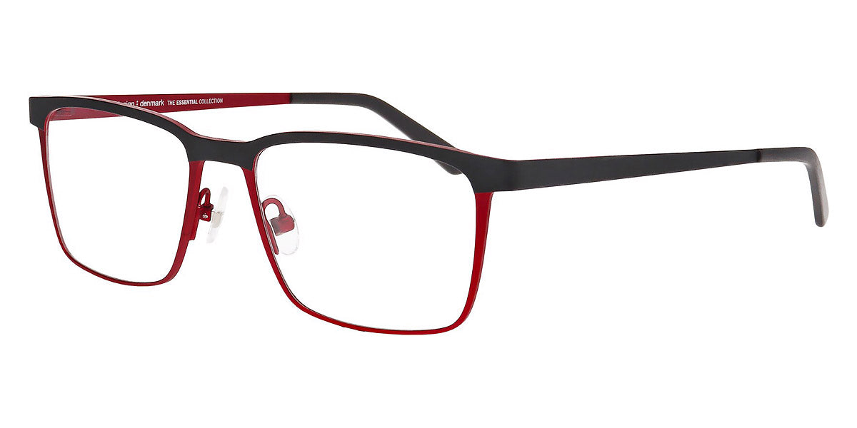 ProDesign Denmark® DIVIDE 3 PDD DIVIDE 3 4021 54 - Red Medium Matt Eyeglasses