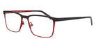 ProDesign Denmark® DIVIDE 3 PDD DIVIDE 3 4021 54 - Red Medium Matt Eyeglasses