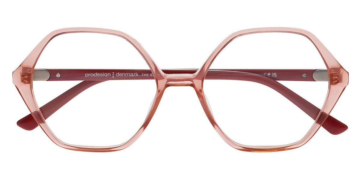 ProDesign Denmark® ELATE 1 PDD ELATE 1 4615 54 - Orange/ Brown Eyeglasses