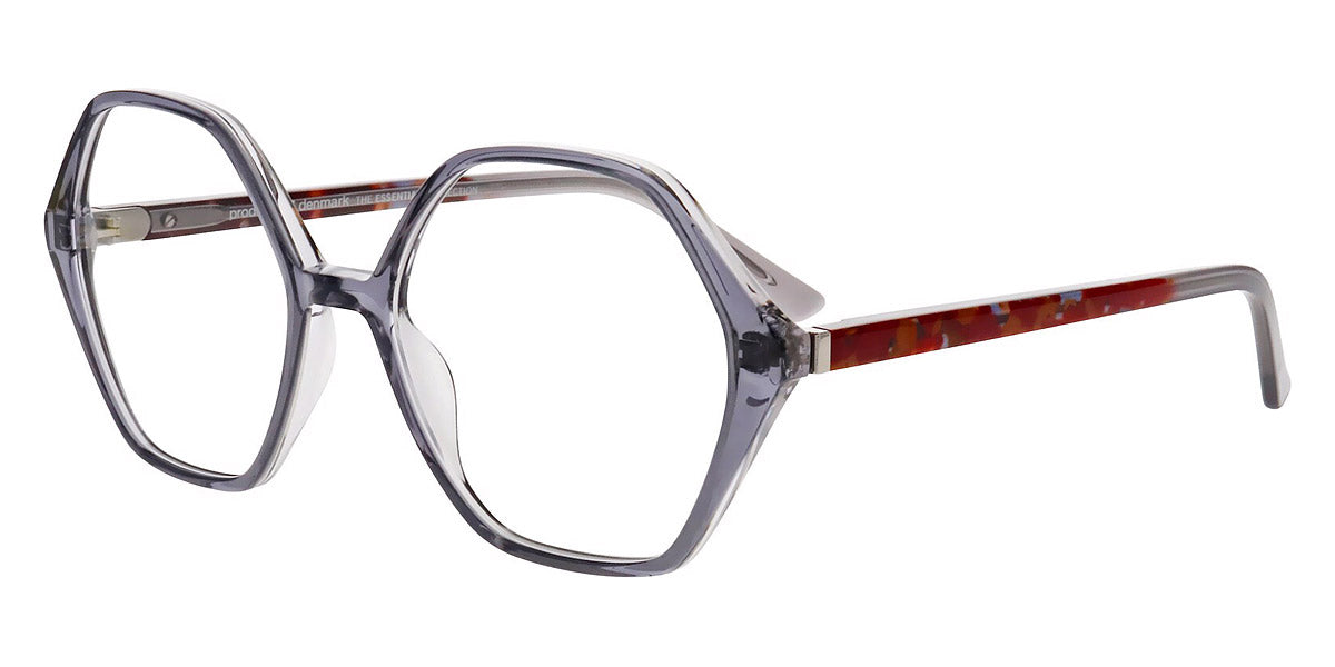 ProDesign Denmark® ELATE 1 PDD ELATE 1 6525 54 - Grey Medium Transparent Eyeglasses