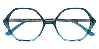 ProDesign Denmark® ELATE 1 PDD ELATE 1 9345 54 - Petrol Gradient Transparent Eyeglasses