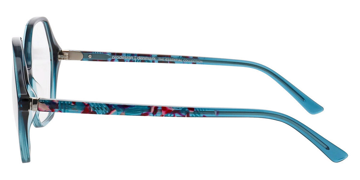 ProDesign Denmark® ELATE 1 PDD ELATE 1 9345 54 - Petrol Gradient Transparent Eyeglasses