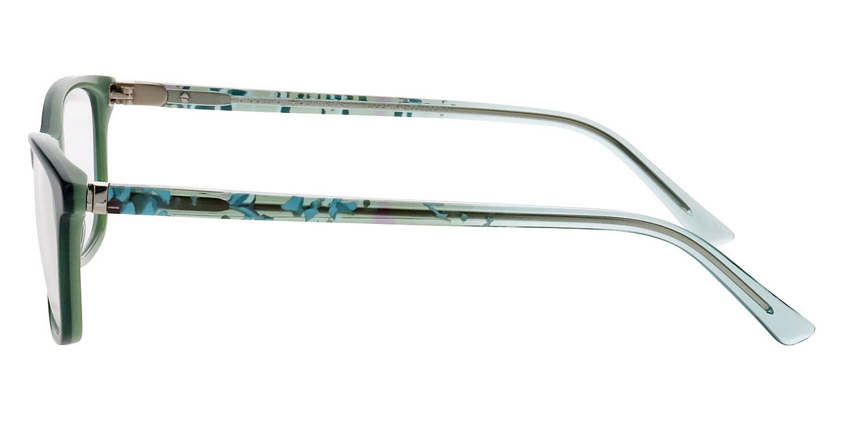 ProDesign Denmark® 3655 PDD 3655 9522 51 - Green Medium Shiny Eyeglasses