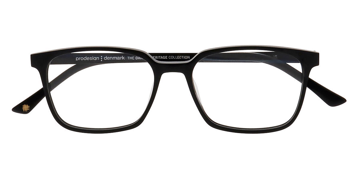 ProDesign Denmark® EXTRUSION 1 PDD EXTRUSION 1 6031 51 - Black Dark Matt Eyeglasses