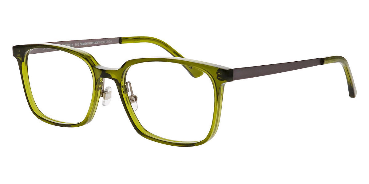 ProDesign Denmark® EXTRUSION 1 PDD EXTRUSION 1 9525 51 - Green Medium Transparent Eyeglasses