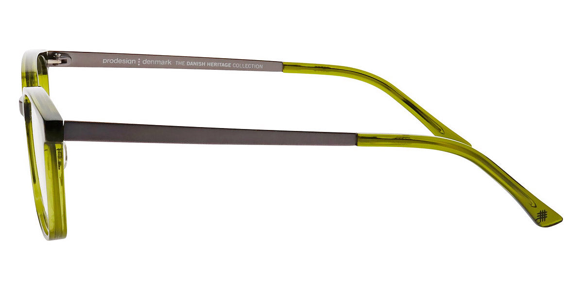 ProDesign Denmark® EXTRUSION 1 PDD EXTRUSION 1 9525 51 - Green Medium Transparent Eyeglasses