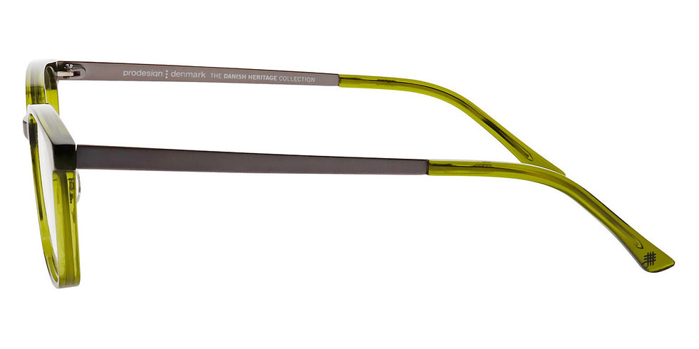 ProDesign Denmark® EXTRUSION 1 PDD EXTRUSION 1 9525 51 - Green Medium Transparent Eyeglasses