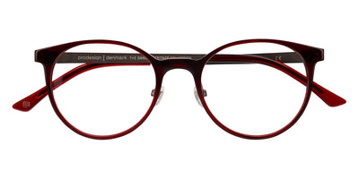 ProDesign Denmark® 4795 PDD 4795 4035 50 - Red Dark Transparent Eyeglasses