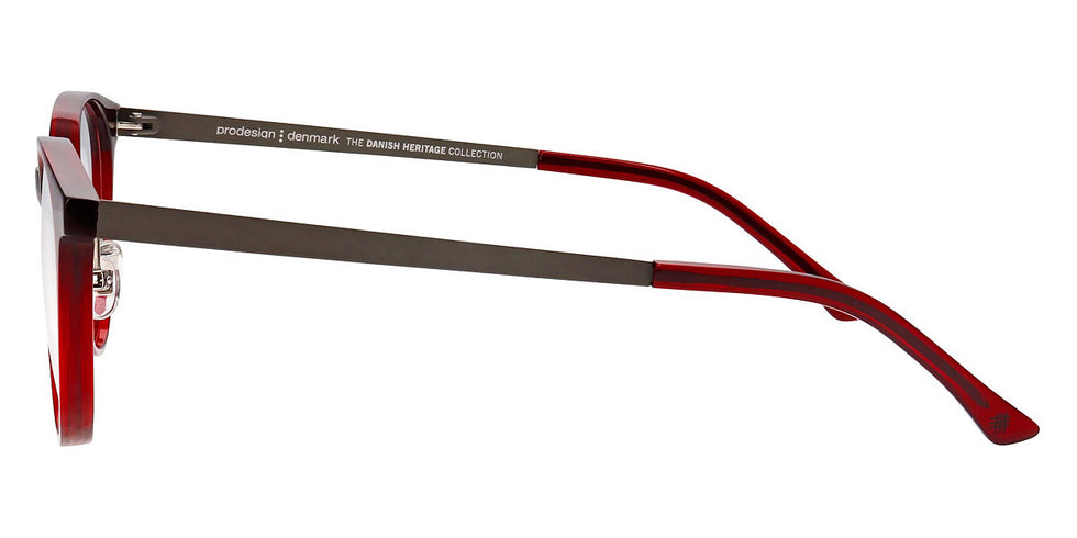 ProDesign Denmark® 4795 PDD 4795 4035 50 - Red Dark Transparent Eyeglasses