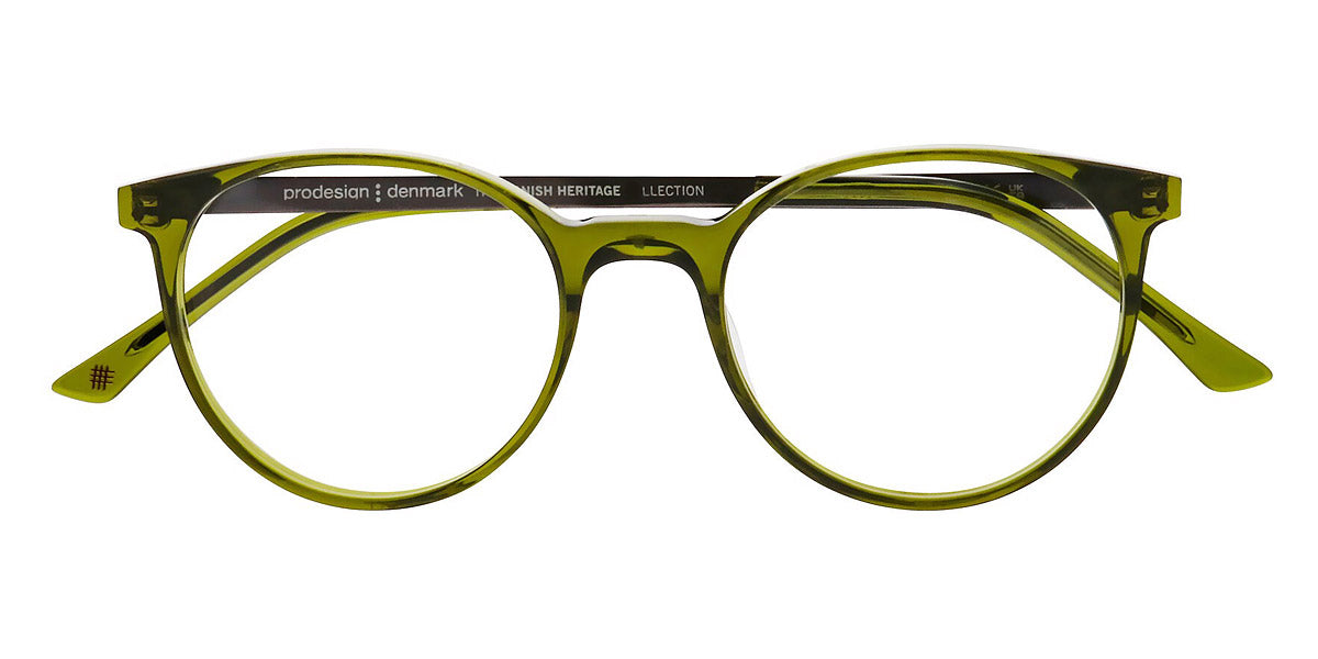 ProDesign Denmark® 4795 PDD 4795 9525 50 - Green Medium Transparent Eyeglasses