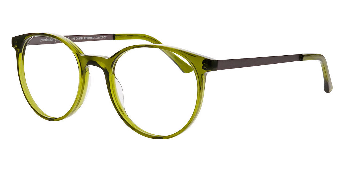 ProDesign Denmark® 4795 PDD 4795 9525 50 - Green Medium Transparent Eyeglasses