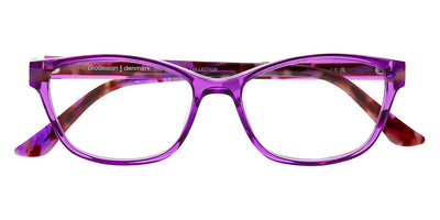 ProDesign Denmark® FILL 1 PDD FILL 1 3525 53 - Violet Medium Transparent Eyeglasses