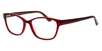ProDesign Denmark® FILL 1 PDD FILL 1 4125 53 - Ruby Medium Transparent Eyeglasses